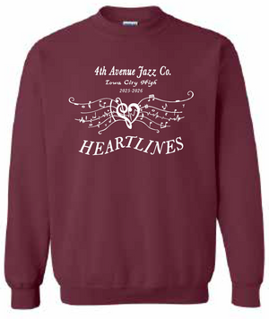 2025 4th Ave Jazz Co Gildan - Heavy Blend™ Crewneck Sweatshirt (with Personalization)