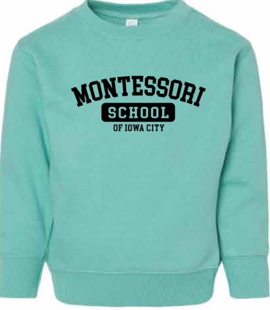 2026 Montessori Schools Rabbit Skins - <b>Toddler</b> Fleece Crewneck Sweatshirt