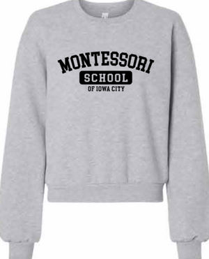 2026 Montessori Schools American Apparel - Women's ReFlex Fleece Crewneck Sweatshirt