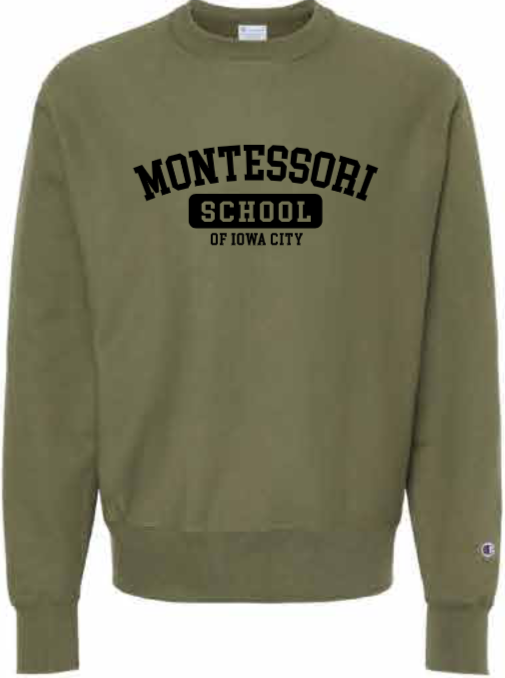 2026 Montessori Schools Champion - Reverse Weave® Crewneck Sweatshirt