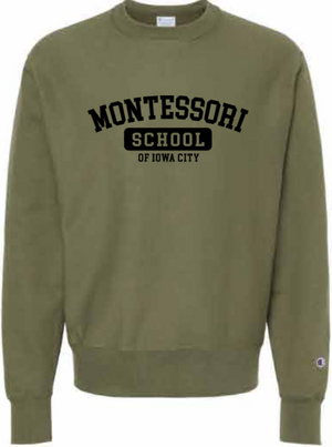 2026 Montessori Schools Champion - Reverse Weave® Crewneck Sweatshirt