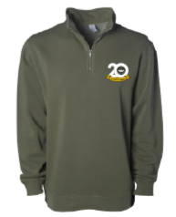 2025 Fall Safe Haven Independent Trading Co. - Unisex Pigment-Dyed Quarter-Zip Pullover