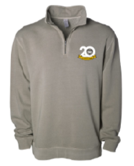 2025 Fall Safe Haven Independent Trading Co. - Unisex Pigment-Dyed Quarter-Zip Pullover