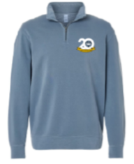 2025 Fall Safe Haven Independent Trading Co. - Unisex Pigment-Dyed Quarter-Zip Pullover