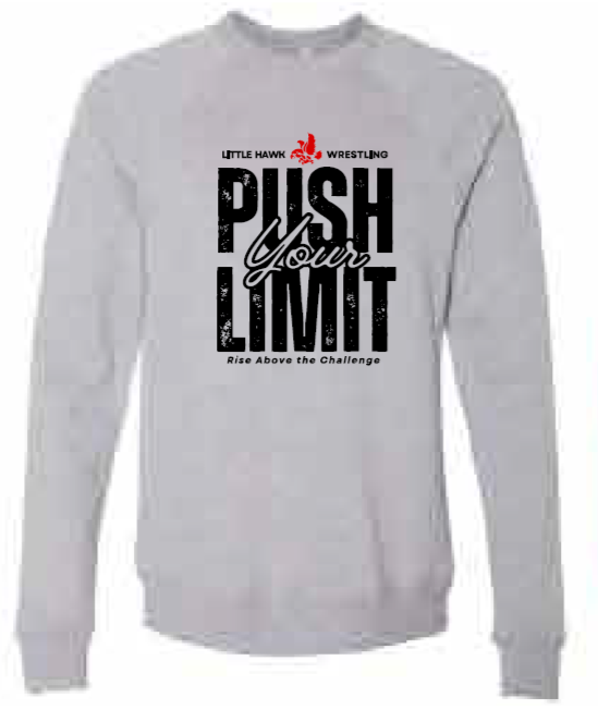 2025 Southeast Wrestling BELLA + CANVAS - Sponge Fleece Raglan Crewneck Sweatshirt (Push Design)