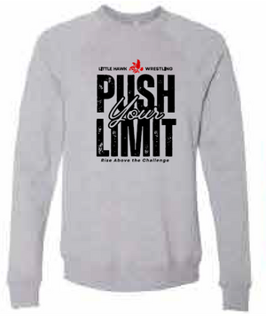 2025 Southeast Wrestling BELLA + CANVAS - Sponge Fleece Raglan Crewneck Sweatshirt (Push Design)