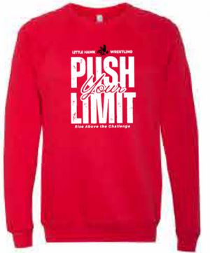 2025 Southeast Wrestling BELLA + CANVAS - Sponge Fleece Raglan Crewneck Sweatshirt (Push Design)