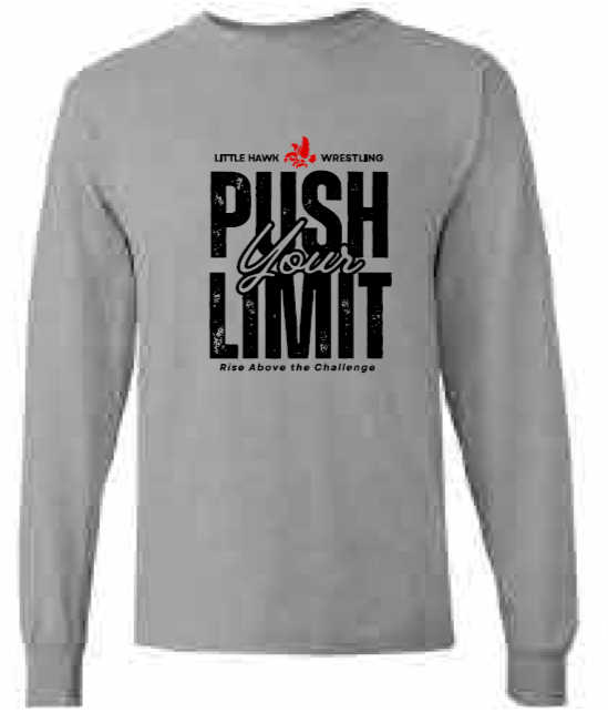 2025 Southeast Wrestling Gildan - Heavy Cotton™ Long Sleeve T-Shirt (Wrestling Design)