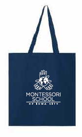 2025 Montessori School Q-Tees Promotional Tote