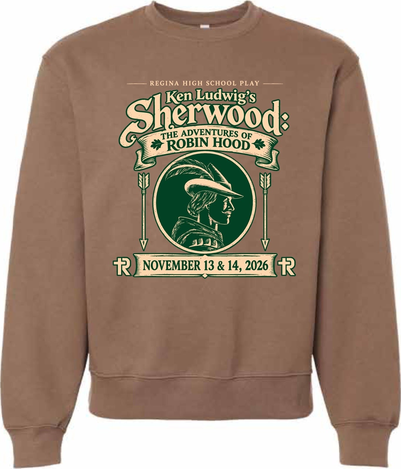 2026 Regina Fall Play Bella + Canvas - Unisex 10 oz. Heavyweight Crewneck Sweatshirt