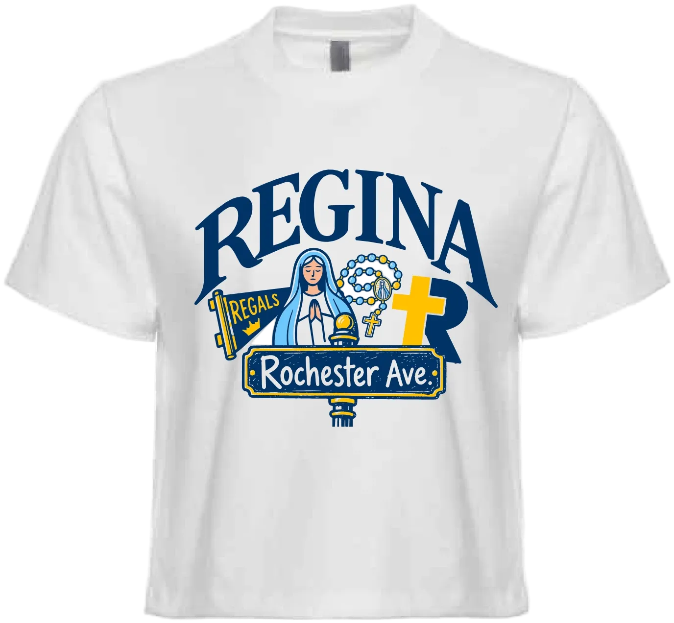 2026 Regina or Nowhere Next Level - Women's Heavyweight Boxy Tee (R-Cross)