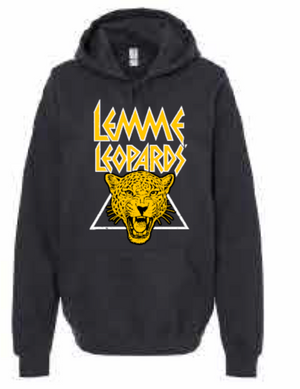 2025 Lemme Leopards Gildan - Softstyle® Midweight Hooded Sweatshirt (Leopard Design)