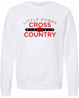 2026 Southeast Boys Cross Country BELLA + CANVAS - Sponge Fleece Raglan Crewneck Sweatshirt