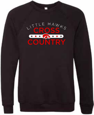 2026 Southeast Boys Cross Country BELLA + CANVAS - Sponge Fleece Raglan Crewneck Sweatshirt