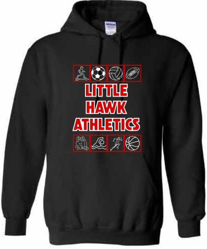 2026 Southeast Middle School Gildan - Heavy Blend™ Hooded Sweatshirt (Athletics)