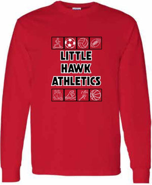 2026 Southeast Middle School Gildan - Heavy Cotton™ Long Sleeve T-Shirt (Athletics)