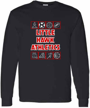 2026 Southeast Middle School Gildan - Heavy Cotton™ Long Sleeve T-Shirt (Athletics)