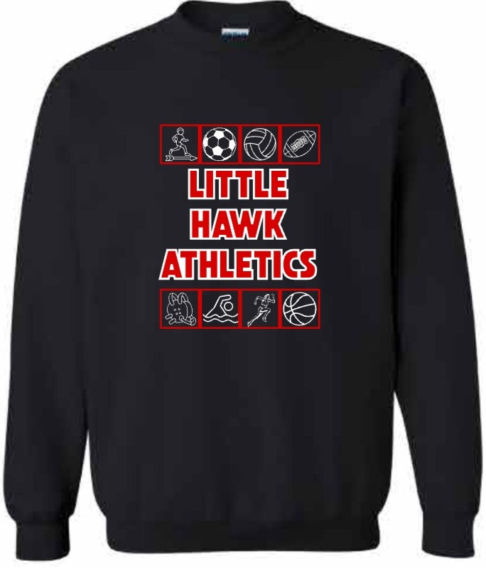 2026 Southeast Middle School Gildan - Heavy Blend™ Crewneck Sweatshirt (Athletics)