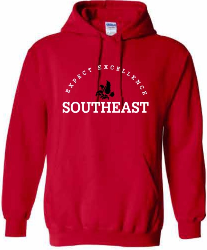 2026 Southeast Middle School Gildan - Heavy Blend™ Hooded Sweatshirt (Excellence)