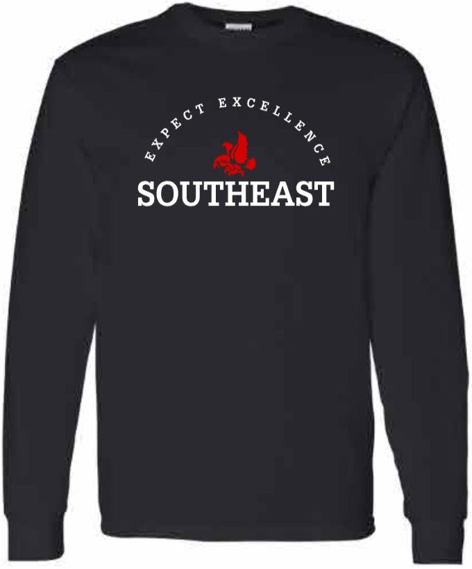 2026 Southeast Middle School Gildan - Heavy Cotton™ Long Sleeve T-Shirt (Excellence)