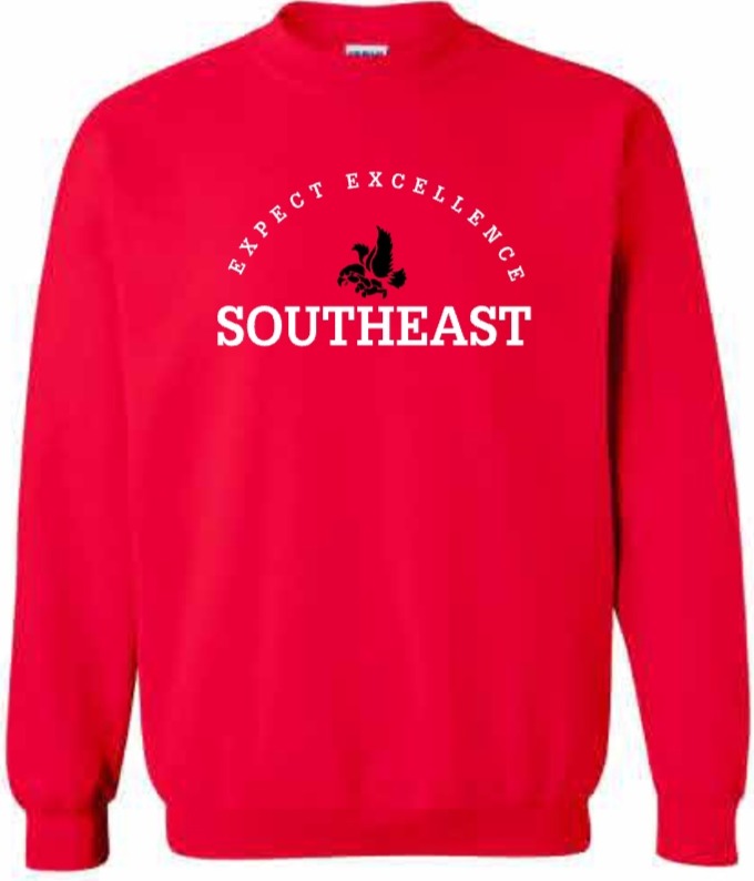 2026 Southeast Middle School Gildan - Heavy Blend™ Crewneck Sweatshirt (Excellence)