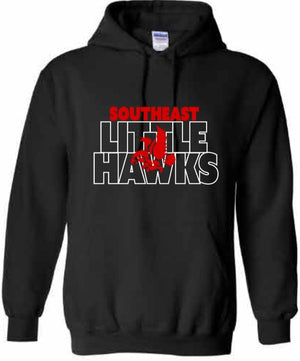 2026 Southeast Middle School Gildan - Heavy Blend™ Hooded Sweatshirt (Block)