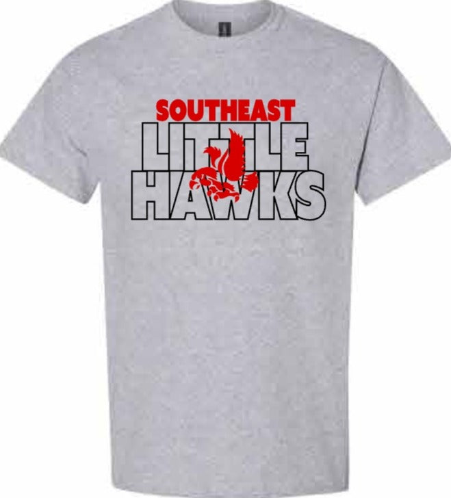 2026 Southeast Middle School Gildan - Heavy Cotton™ T-Shirt (Block)