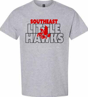 2026 Southeast Middle School Gildan - Heavy Cotton™ T-Shirt (Block)