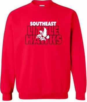 2026 Southeast Middle School Gildan - Heavy Blend™ Crewneck Sweatshirt (Block)