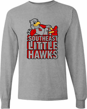 2026 Southeast Middle School Gildan - Heavy Cotton™ Long Sleeve T-Shirt (Louie)