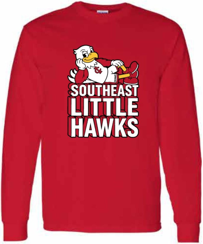 2026 Southeast Middle School Gildan - Heavy Cotton™ Long Sleeve T-Shirt (Louie)