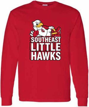 2026 Southeast Middle School Gildan - Heavy Cotton™ Long Sleeve T-Shirt (Louie)