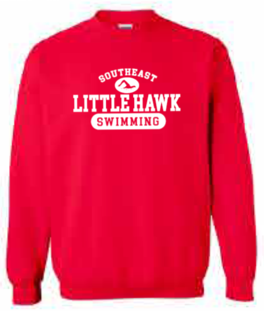 2025 Southeast Swimming Gildan - Heavy Blend™ Crewneck Sweatshirt (Swimming Design)