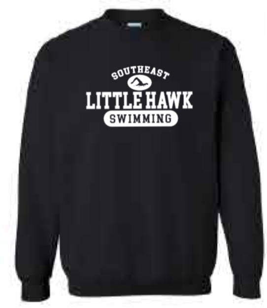 2025 Southeast Swimming Gildan - Heavy Blend™ Crewneck Sweatshirt (Swimming Design)