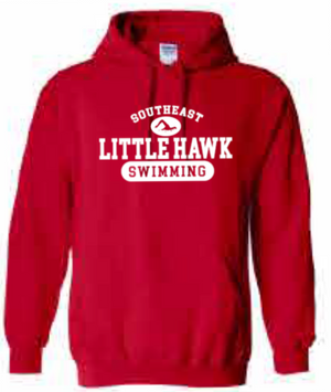 2025 Southeast Swimming Sports Gildan - Heavy Blend™ Hooded Sweatshirt (Swimming Design)