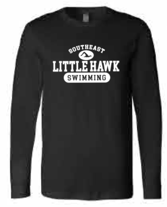 2025 Southeast Swimming BELLA + CANVAS - Jersey Long Sleeve Tee (Swimming Design)