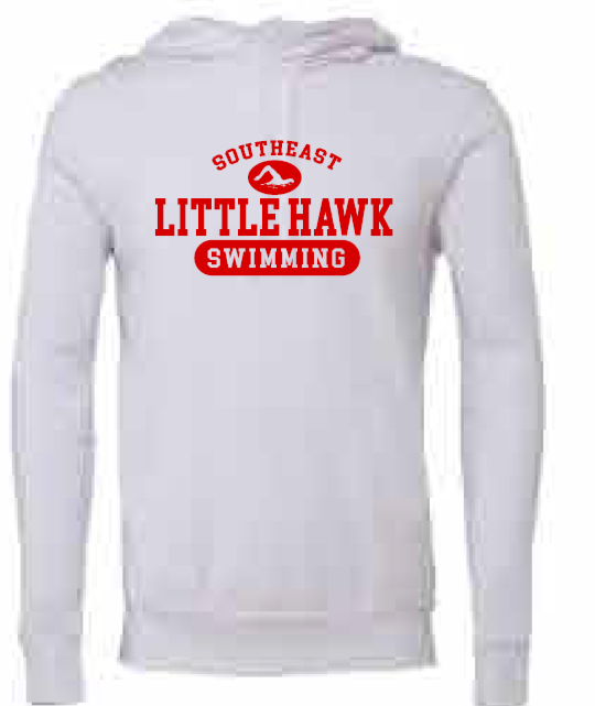 2025 Southeast Swimming BELLA + CANVAS - Unisex Sponge Fleece Hoodie (Swimming Design)