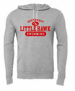 2025 Southeast Swimming BELLA + CANVAS - Unisex Sponge Fleece Hoodie (Swimming Design)