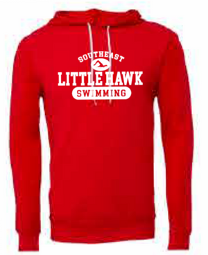 2025 Southeast Swimming BELLA + CANVAS - Unisex Sponge Fleece Hoodie (Swimming Design)