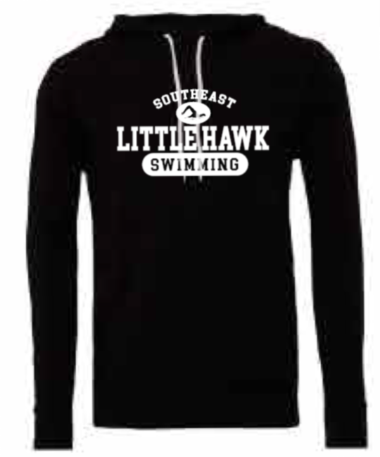 2025 Southeast Swimming BELLA + CANVAS - Unisex Sponge Fleece Hoodie (Swimming Design)