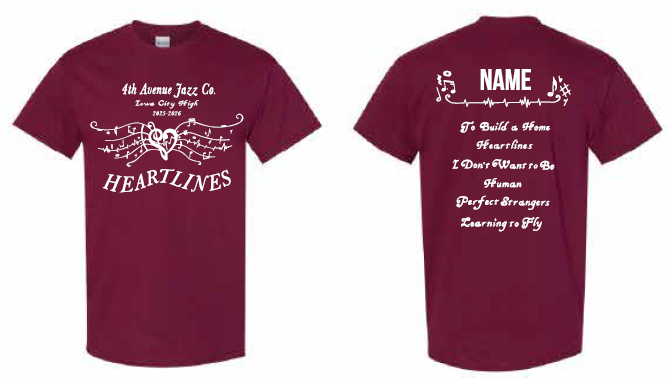 2025 4th Ave Jazz Co Gildan - Heavy Cotton™ T-Shirt