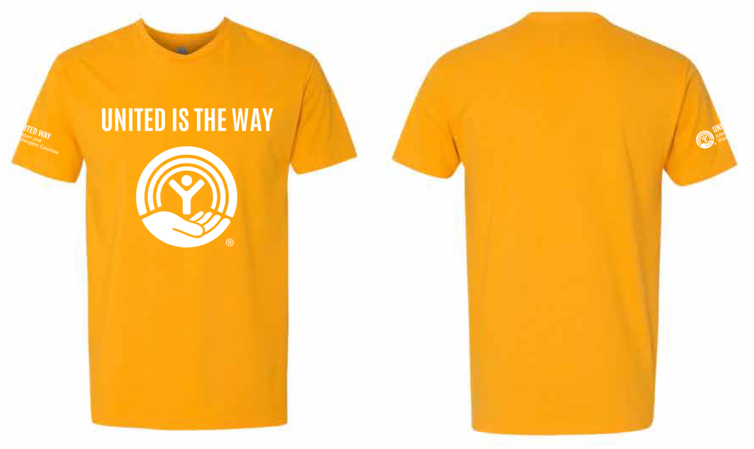 2026 United Way Next Level - Unisex Cotton T-Shirt (Large Logo Front)
