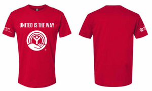 2026 United Way Next Level - Unisex Cotton T-Shirt (Large Logo Front)