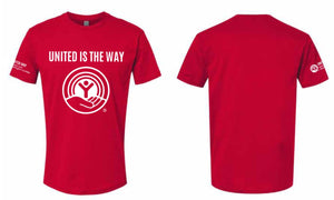 2026 United Way Next Level - Unisex Cotton T-Shirt (Large Logo Front)