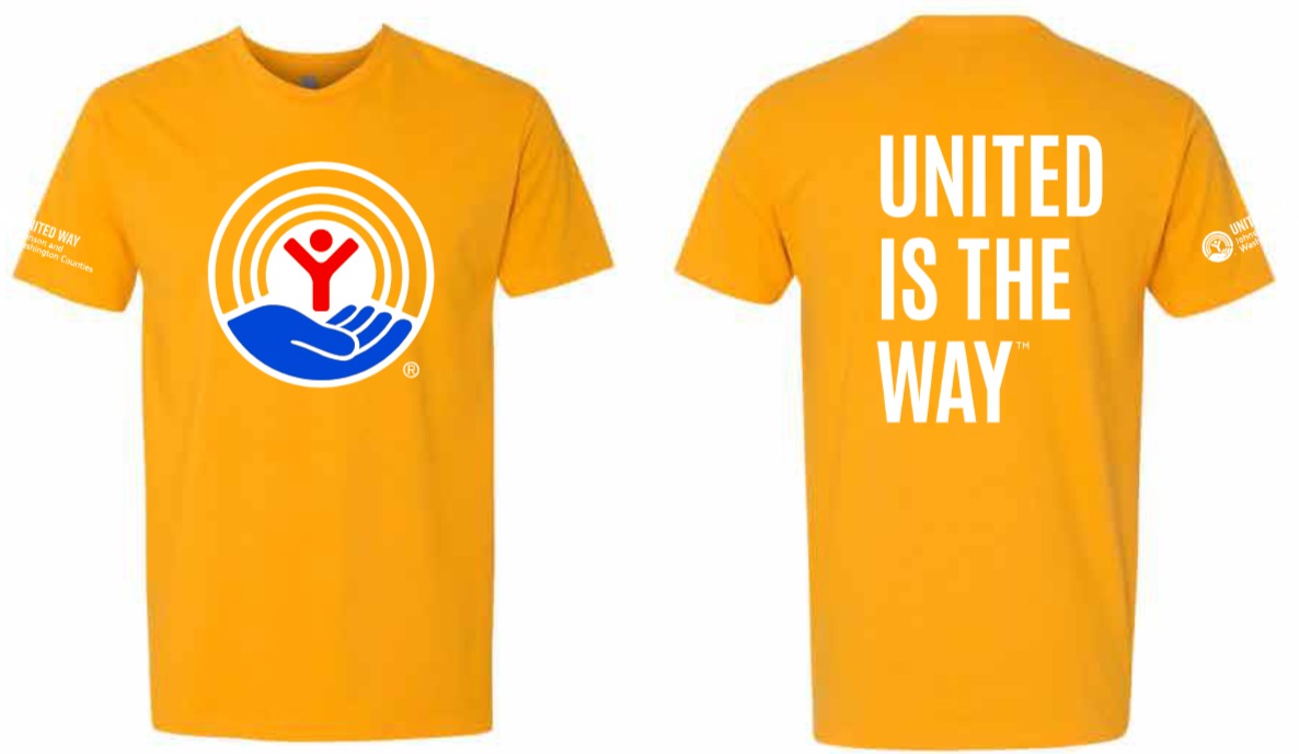 2026 United Way Next Level - Unisex Cotton T-Shirt (with Back Design)