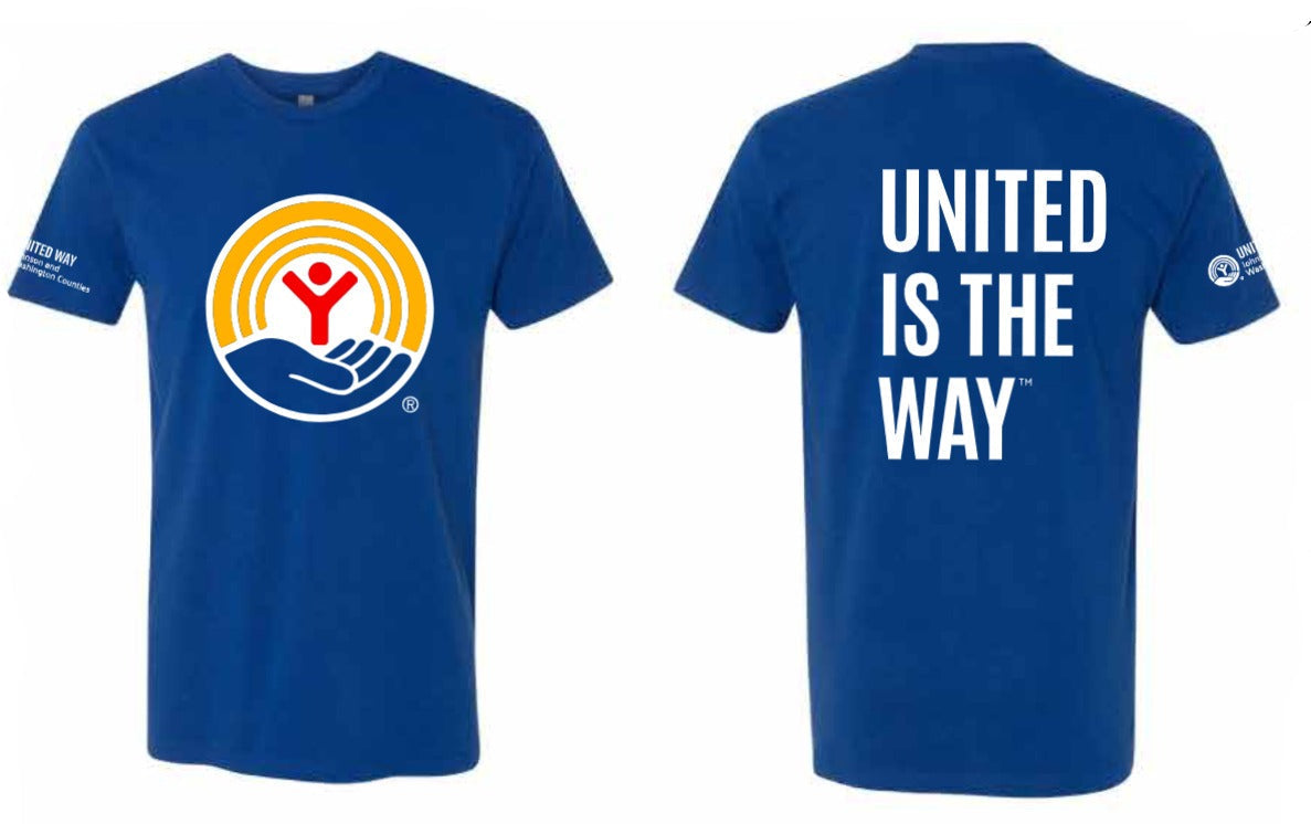 2026 United Way Next Level - Unisex Cotton T-Shirt (with Back Design)