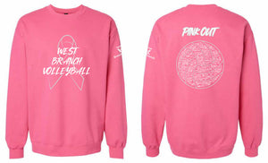 2026 West Branch Breast Friends Gildan - Youth Softstyle® Midweight Crewneck Sweatshirt