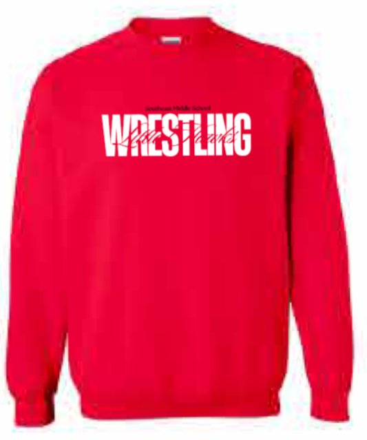 2025 Southeast Wrestling Gildan - Heavy Blend™ Crewneck Sweatshirt (Wrestling Design)