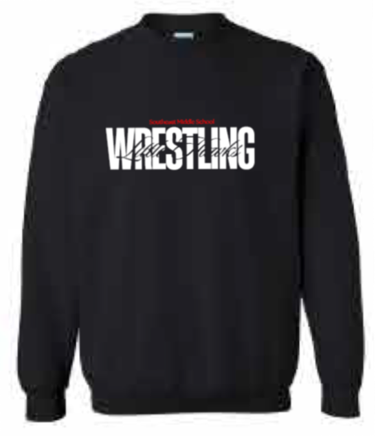 2025 Southeast Wrestling Gildan - Heavy Blend™ Crewneck Sweatshirt (Wrestling Design)