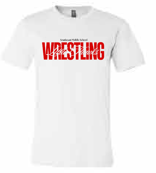 2025 Southeast Wrestling BELLA + CANVAS - Unisex CVC Jersey Tee (Wrestling Design)